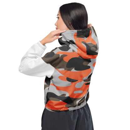 Coupe-vent court all over femme - JARCHE